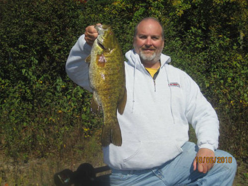 Chris Wenzel, owner and crafter of fishing lures and other products for Execution Lures LLC